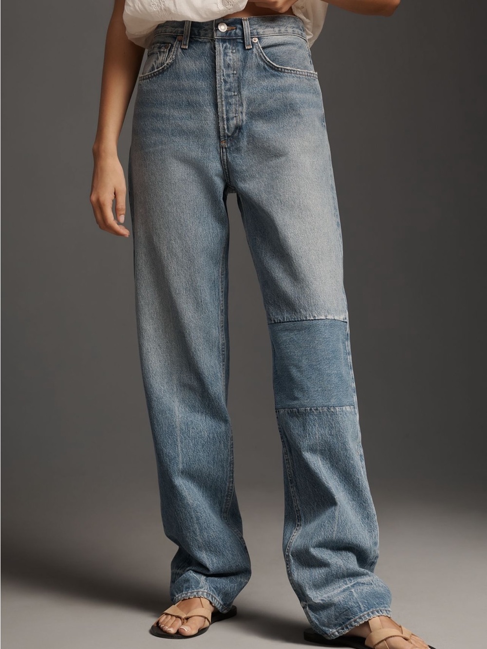 AGOLDE 90s Mid-Rise Relaxed Straight Jeans NWT - Picture 2 of 5